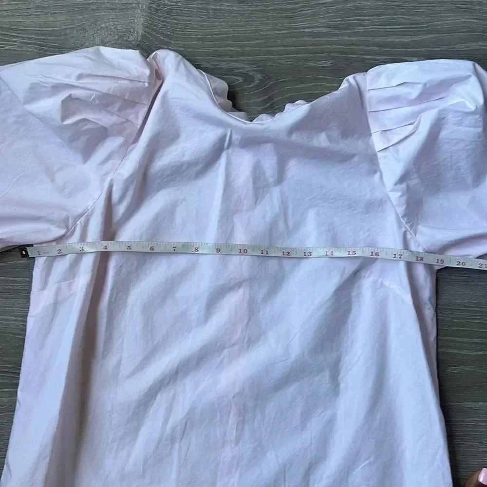 Free people high neck poplin shirt